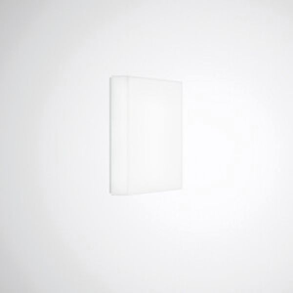 Wall and ceiling luminaire Olisq Q Diffuser White square ET 18W 2000lm Emergency light Lambertian (L) IP40 IK03 3 SDCM image 1