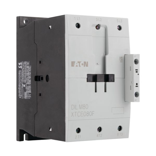 Contactor, 3 pole, 380 V 400 V 37 kW, RDC 24: 24 - 27 V DC, DC operation, Screw terminals image 11