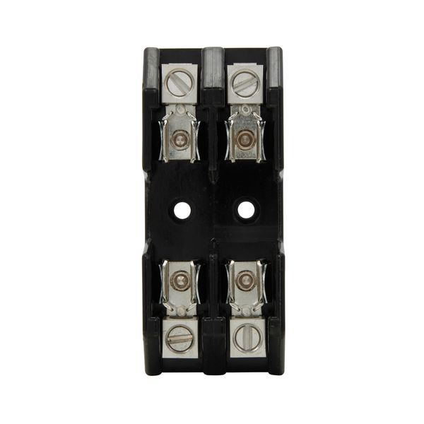 Eaton Bussmann series G open fuse block, 480V, 35-60A, Box Lug/Retaining Clip, Two-pole image 2