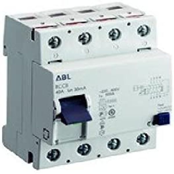 Leakage Circuit Breaker 3P+N 80A AC 80/30mA RW4503 ABL image 1