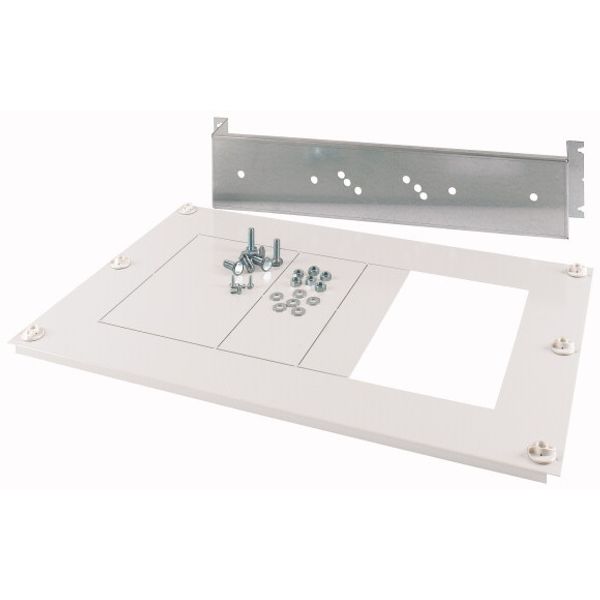 NH switch-disconnectors mounting unit, 250A, W=800mm, XNH1 3/4p, mounting on mounting plate image 1