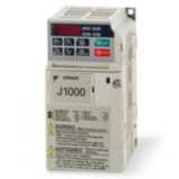 Inverter drive, 0.55kW, 3A, 240 VAC, single-phase, max. output freq. 4 image 1