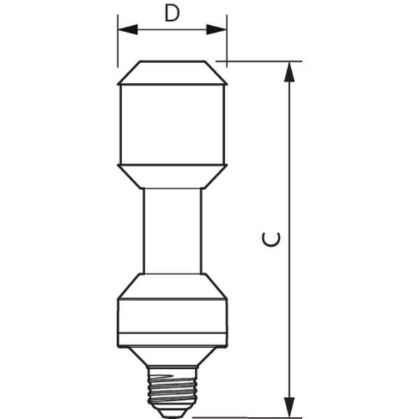 TForce LED Road 25W E27 730 MV image 2