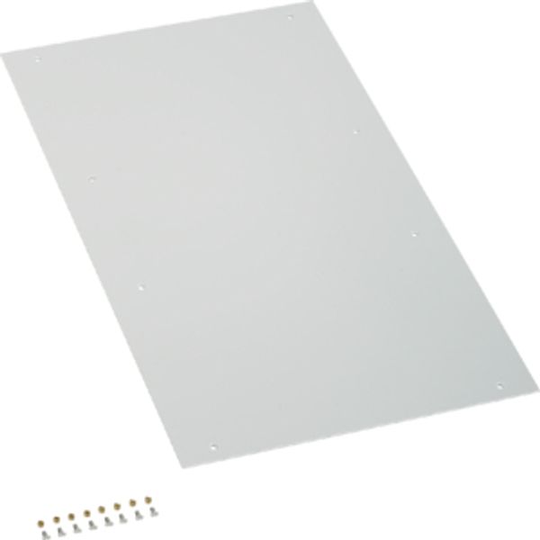 Mounting plate, DisP, self-extinguishing plastic, for ZAL175, 850 x 49 image 2