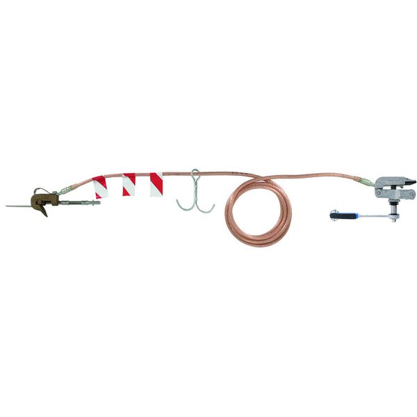 EaS device 50 mm² L 12 m with hook and rail terminal, ratchet image 1
