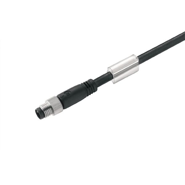 Sensor-actuator Cable (assembled), One end without connector, M12 / M8 image 1