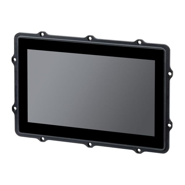 User interface with PLC, rear mounting, 24 VDC, 10.1-inch PCT display,1024x600 px,1xEthernet,1xRS232,1xRS485,1xCAN,1xSWD,1xSD image 10