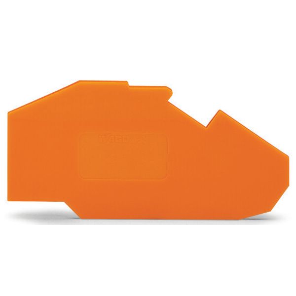 End and intermediate plate 1.5 mm thick orange image 4