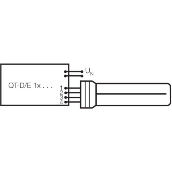 Compact Fluorescent Lamp Osram DULUX® T/E PLUS 18W/827 2700K GX24q-2 image 6