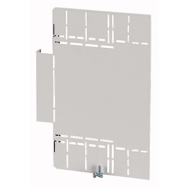 Partition for mounting on base frame, W=200 mm (cable compartment) image 1