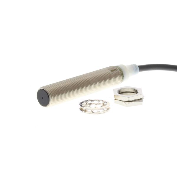 Proximity sensor, inductive, nickel-brass, M12, unsheilded, 5 mm, PNP- image 2