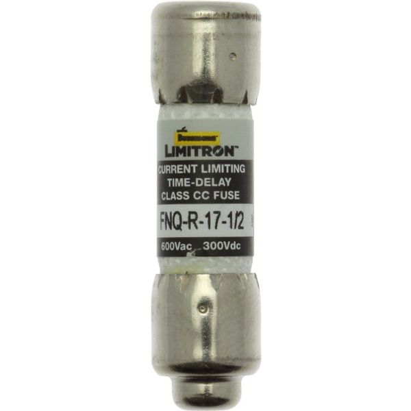 Fuse-link, LV, 17.5 A, AC 600 V, 10 x 38 mm, 13⁄32 x 1-1⁄2 inch, CC, UL, time-delay, rejection-type image 1