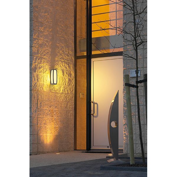 MERIDIAN BOX outdoor luminaire, E27, max. 20W, anthracite image 1