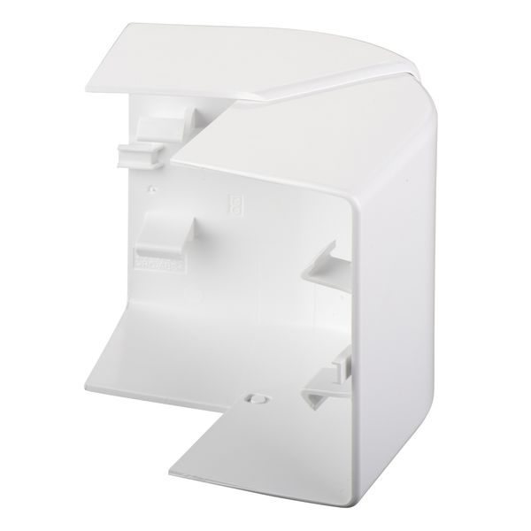 OptiLine 45 - external corner - 95 x 55 mm - PC/ABS - polar white image 2