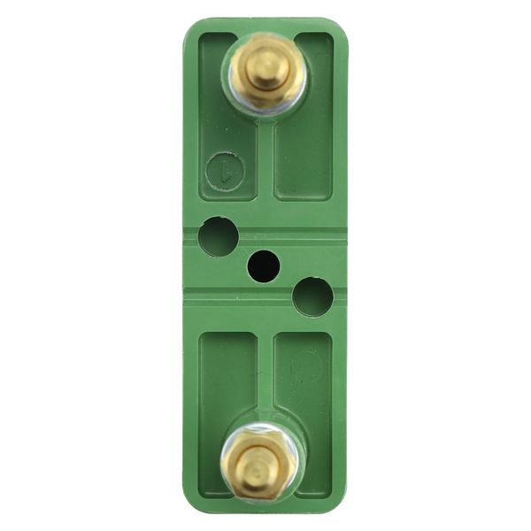 Fuse-holder, LV, 20 A, AC 690 V, BS88/A1, 1P, BS, back stud connected, green image 35