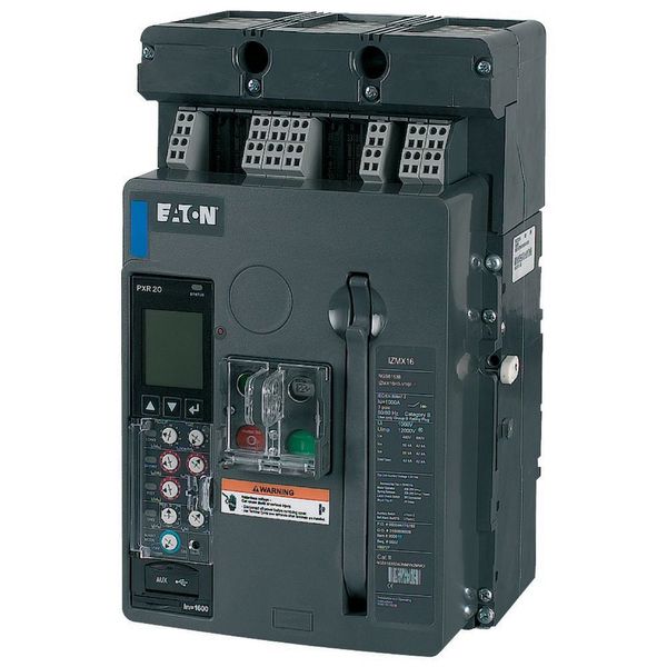 Circuit-breaker, 3 pole, 630A, 42 kA, Selective operation, IEC, Fixed image 4