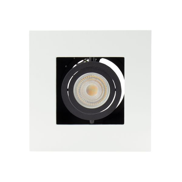 MIRORA GU10 SURFACE GU10 250V IP20 145X145X85mm WHITE BLACK square regulated eye image 21