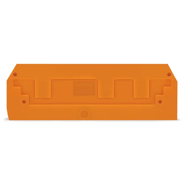 End and intermediate plate 2.5 mm thick orange image 2