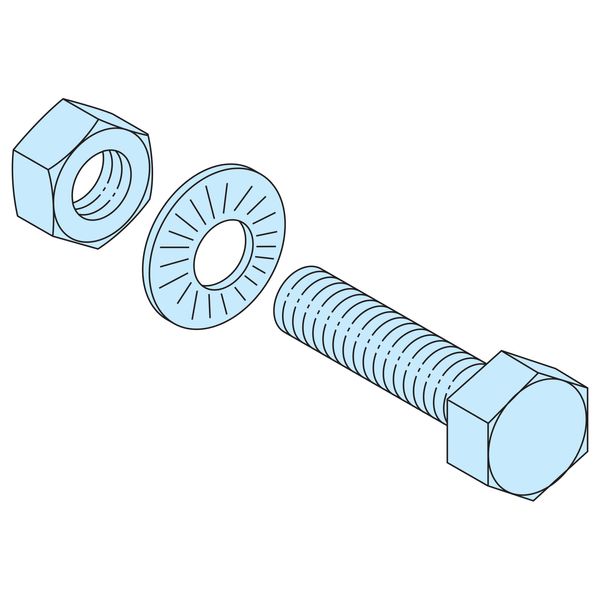 BOUTEN M8X40 RAILS (1 ST=20) image 1