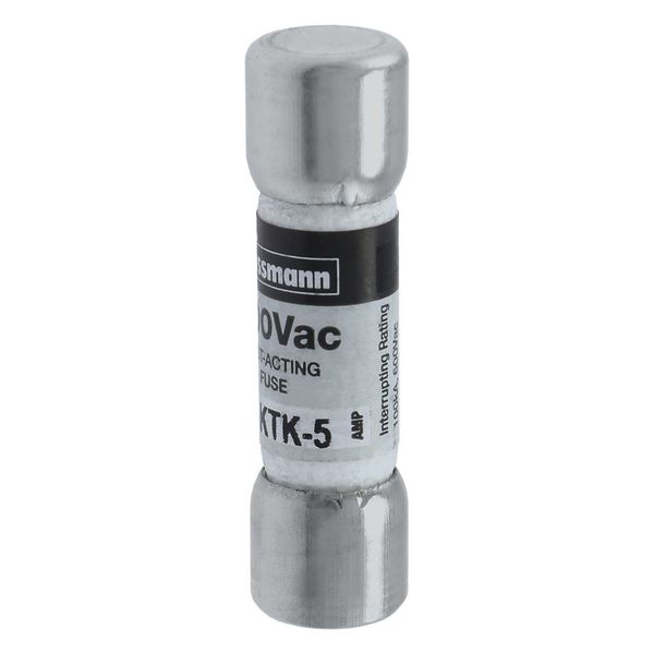 Fuse-link, low voltage, 5 A, AC 600 V, 10 x 38 mm, supplemental, UL, CSA, fast-acting image 8