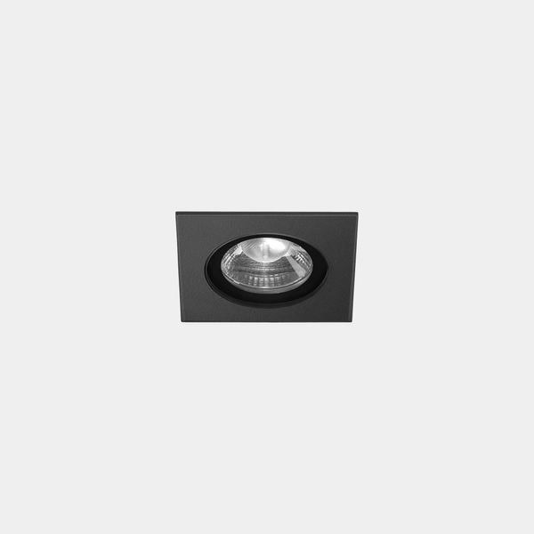 Downlight IP66 Max 75mm Square LED 4W 2700K Black image 1