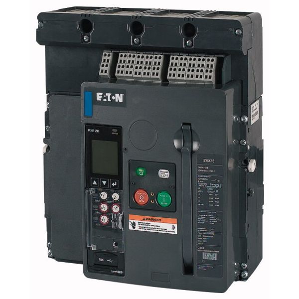 Circuit-breaker, 4 pole, 1250A, 66 kA, P measurement, IEC, Fixed image 1