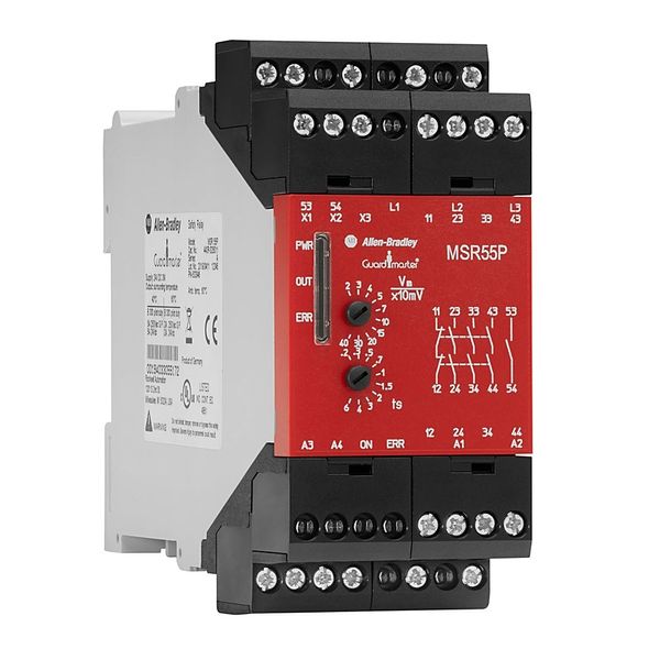 SR 55P Standstill monitor, Removable Screw Terminals, 24VDC, 20mV to 400mV image 1