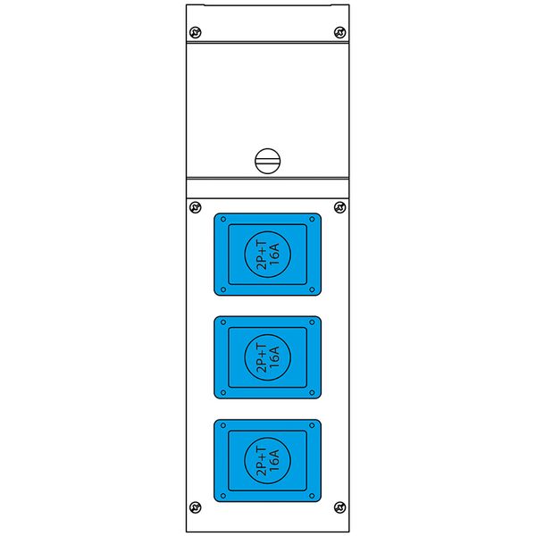 SURF. MOUNT.DISTRIBUTION ASSEMBLY BLOCK3 image 4