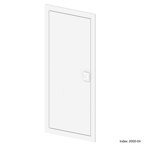 MSF METAL DOOR 4x12 WITH FRAME image 2