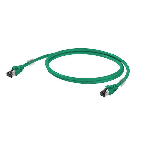 Ethernet Patchcable, RJ45 IP 20, RJ45 IP 20, Number of poles: 8, 0.5 m image 1