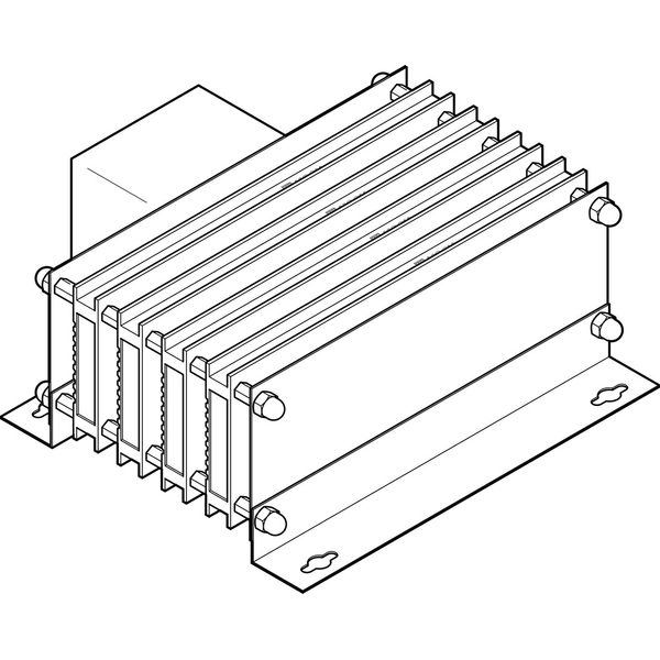 CACR-KL2-40-W2000 Braking resistor image 1