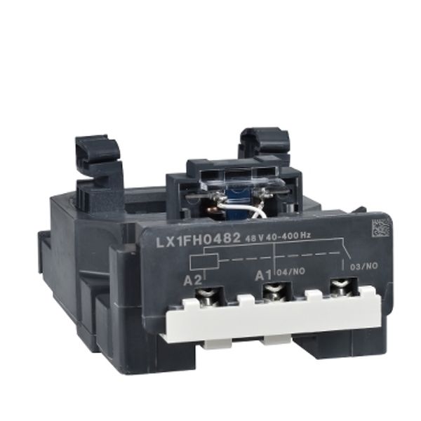 TeSys F - contactor coil - LX1FH - 110...115 V AC 40...400 Hz image 2
