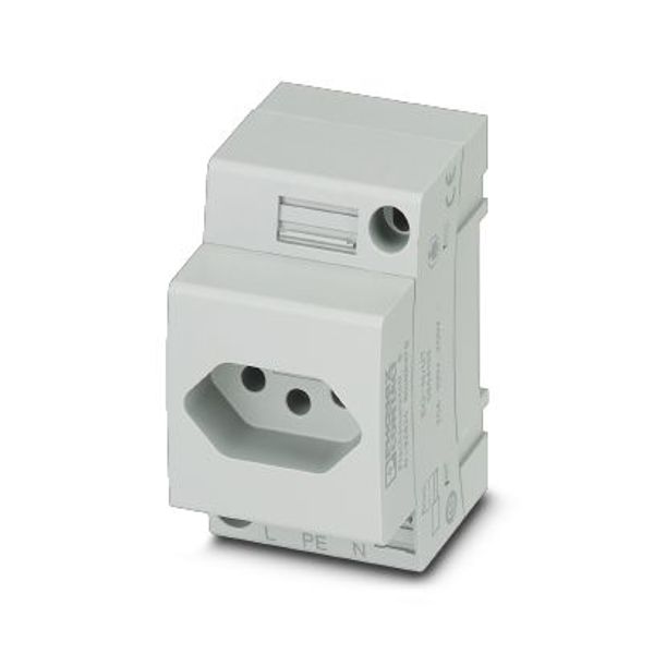 Socket outlet for distribution board Phoenix Contact EO-N/UT 250V 20A AC image 1