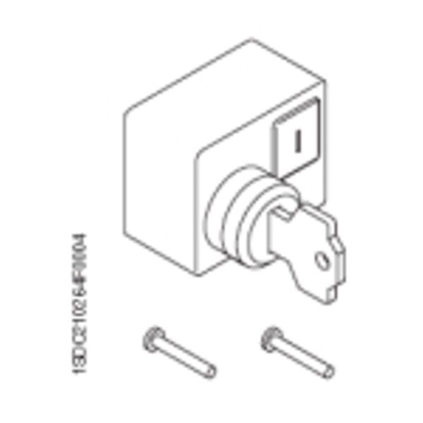 MOL-S T4-T5 >KEY LOCK EQUAL N.20006 image 1