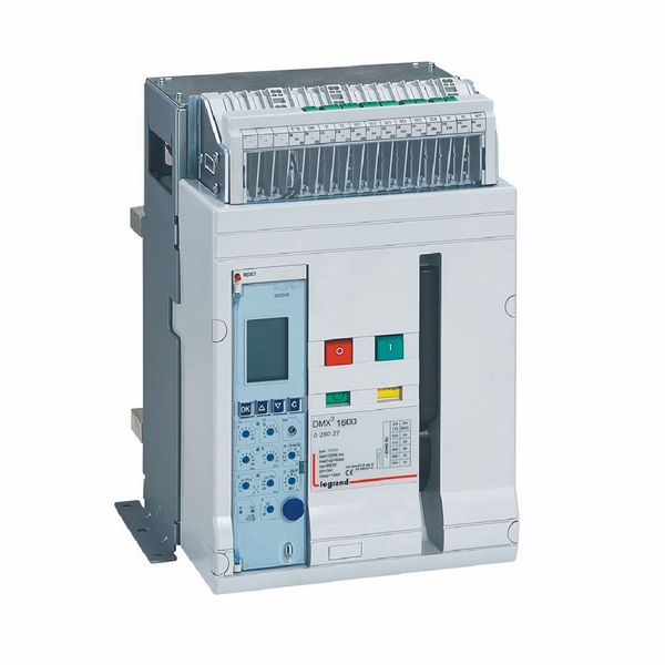 Air circuit breaker DMX³ 1600 lcu 50 kA - fixed version - 3P - 1250 A image 1