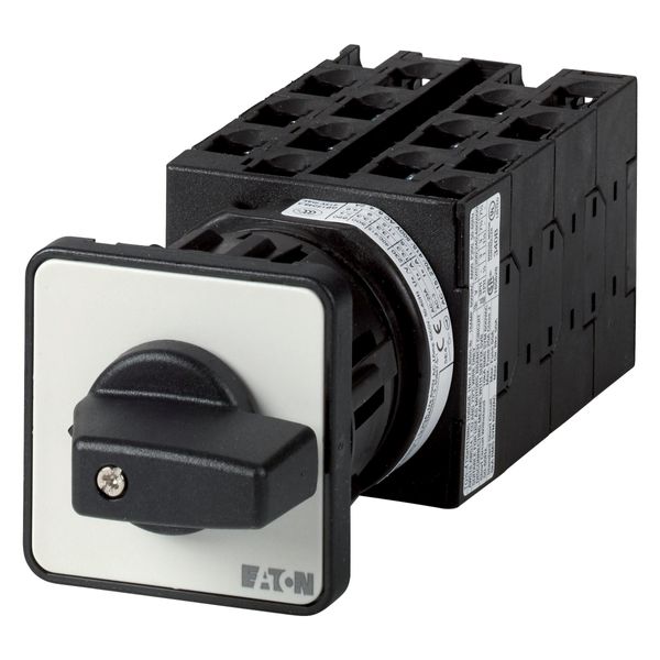 Step switches, T0, 20 A, centre mounting, 7 contact unit(s), Contacts: 14, 45 °, maintained, With 0 (Off) position, 0-7, Design number 15135 image 6