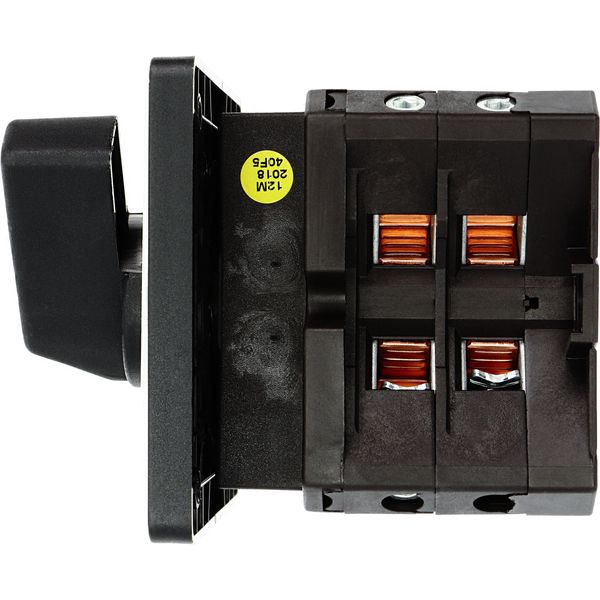 Multi-speed switches, T5B, 63 A, flush mounting, 2 contact unit(s), Contacts: 4, 90 °, maintained, Without 0 (Off) position, 1-2, Design number 39 image 39
