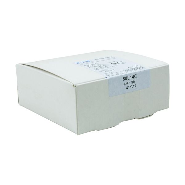 Fuse-link, low voltage, 80 A, AC 600 V, DC 250 V, HRCII-C, 21 x 112 mm, CSA image 11