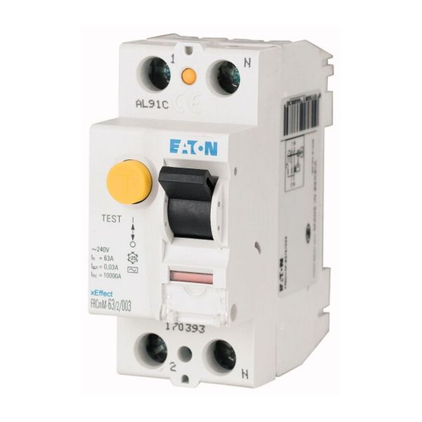Residual current circuit breaker (RCCB), 63A, 2p, 30mA, type A image 7