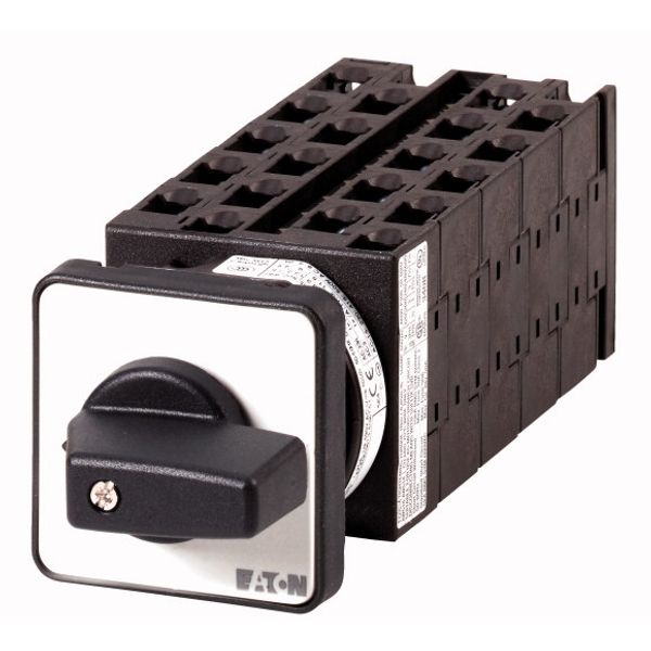 Step switches, T0, 20 A, flush mounting, 10 contact unit(s), Contacts: 20, 30 °, maintained, With 0 (Off) position, 0-10, Design number 15292 image 1