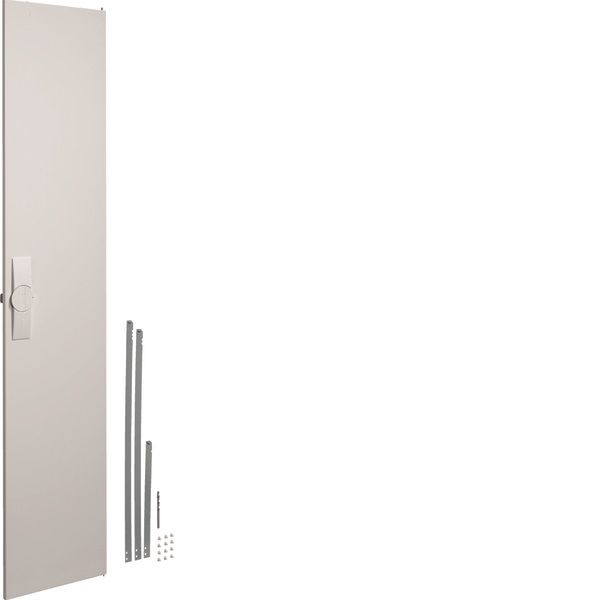 Door, univers, right, RAL 9010, for enclosure IP44, 1250x300mm image 1