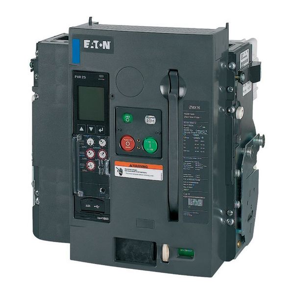 Circuit-breaker, 4 pole, 1600A, 50 kA, Selective operation, IEC, Withdrawable image 4