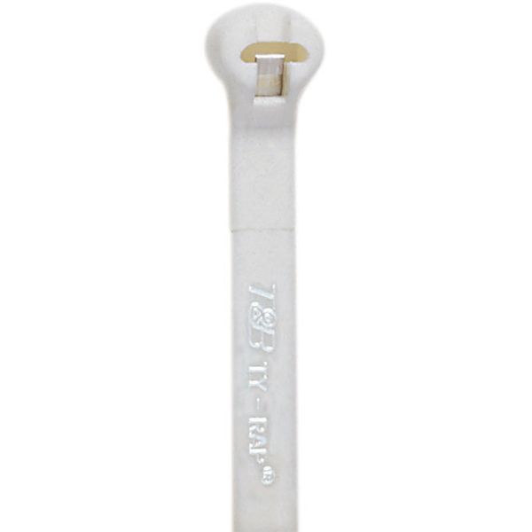 TY53MFR CABLE TIE 18LB 4 FLMRTD ID .8X.36 image 1