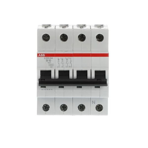 S203-B10NA Miniature Circuit Breaker - 3+NP - B - 10 A image 7