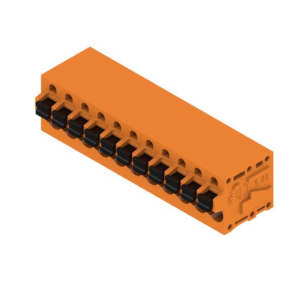 PCB terminal, 5.00 mm, Number of poles: 11, Conductor outlet direction image 4