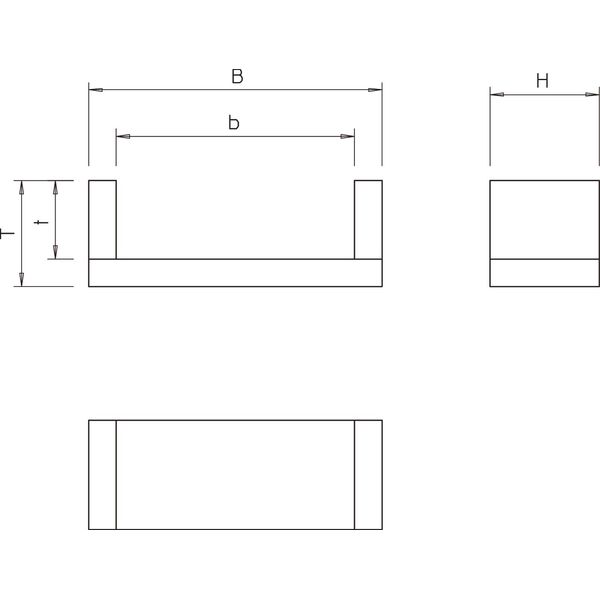 ZSE90-45-11 Strain relief for vertical cable routing 540x160x140 image 2