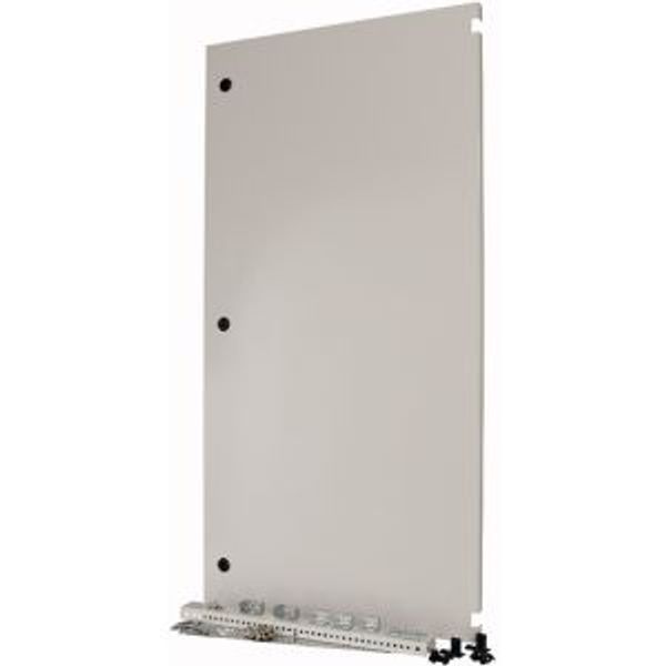 Door, section wide, Box Solution, for HxW=1200x600mm, IP55, grey image 2