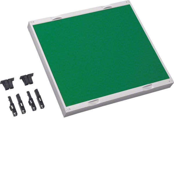Assembly unit, universN,450x500mm, protection cover,green image 1