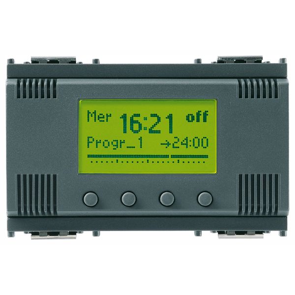 1-channel timer switch 120-230V grey image 1