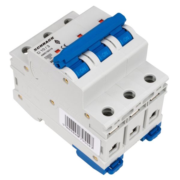 Miniature Circuit Breaker (MCB) AMPARO 10kA, D 10A, 3-pole image 7